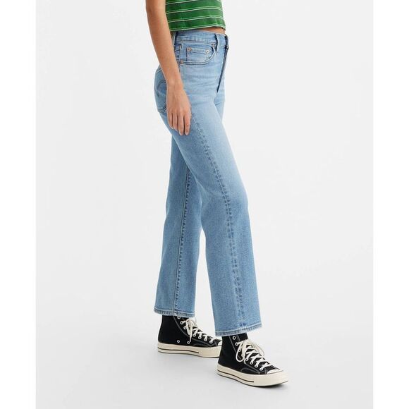 Levi's - Levi's Ribcage Ultra-High Rise Straight Leg Ankle Center Lane - Picture 2 of 3